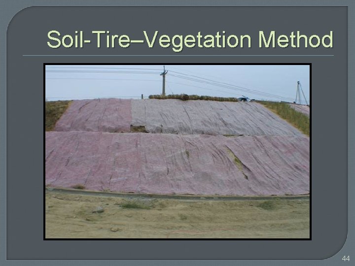 Soil-Tire–Vegetation Method 44 