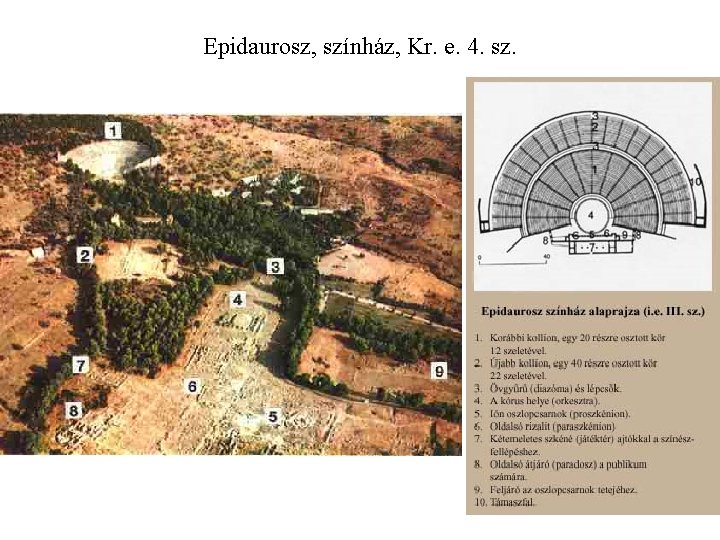 Epidaurosz, színház, Kr. e. 4. sz. 