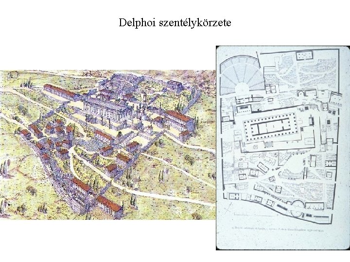 Delphoi szentélykörzete 