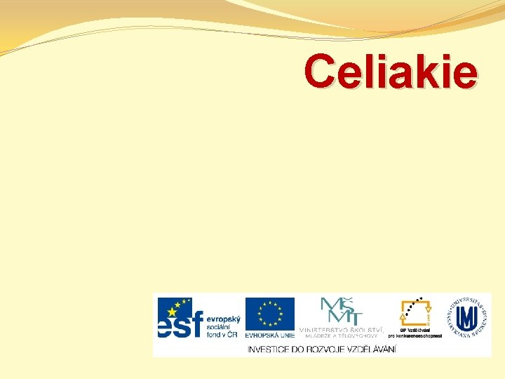 Celiakie 