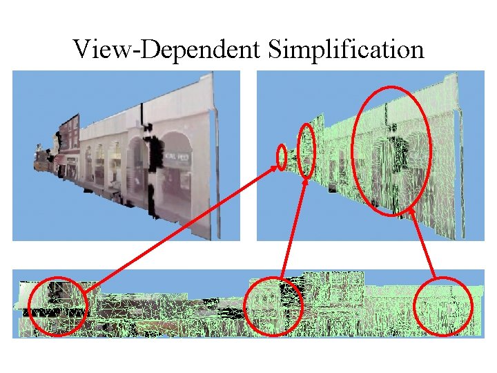 View-Dependent Simplification 