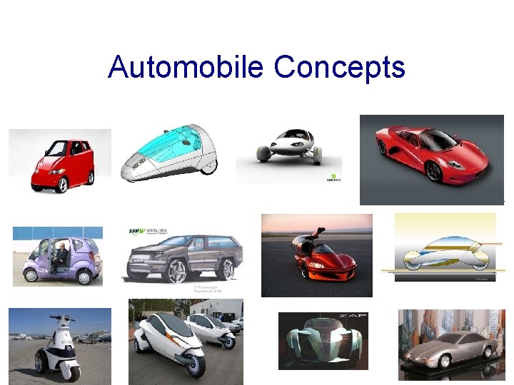 Automobile Concepts Automobile Concepts