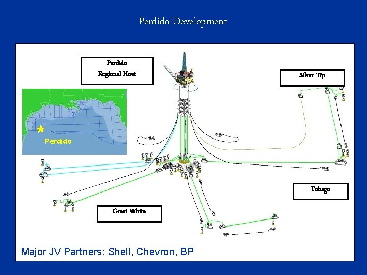 Perdido Development Perdido Regional Host Silver Tip Perdido Tobago Great White Major JV Partners: