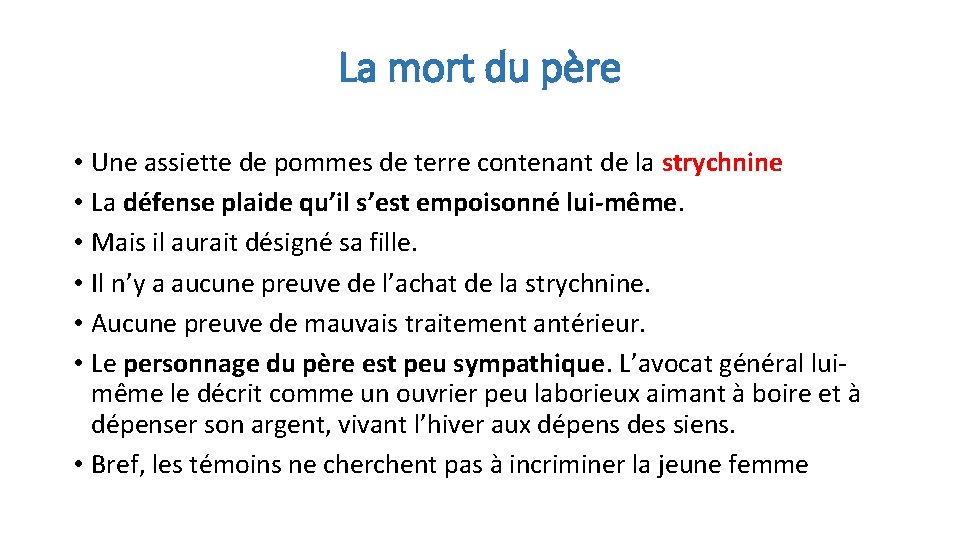 La mort du père • Une assiette de pommes de terre contenant de la