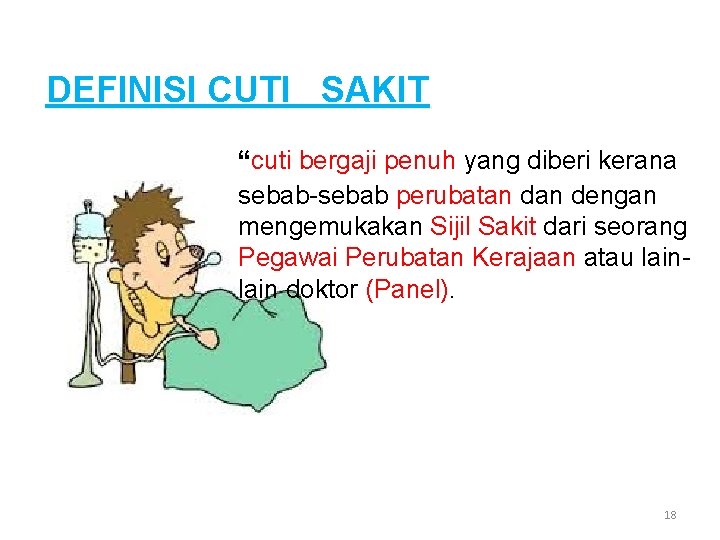 KEMUDAHAN CUTI 1 RINGKASAN PEMAKAIAN TAFSIRAN KUASA MELULUS