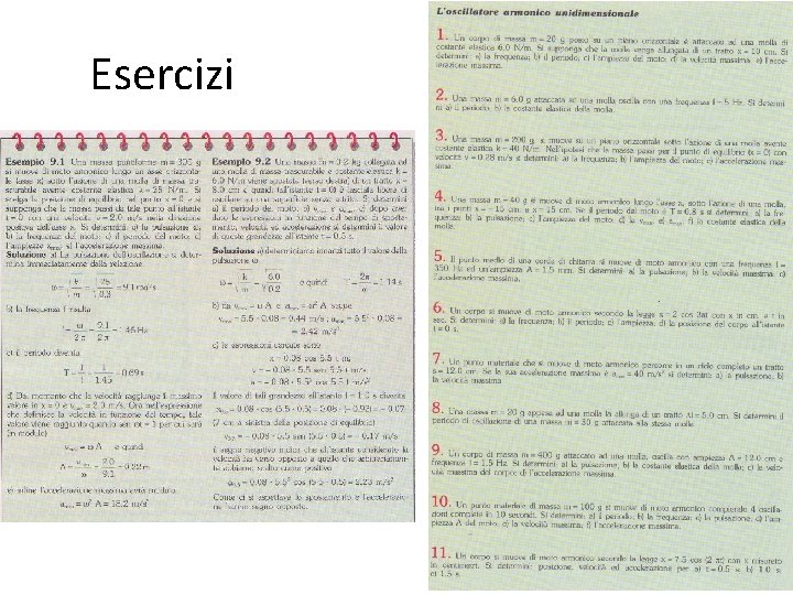 Esercizi 