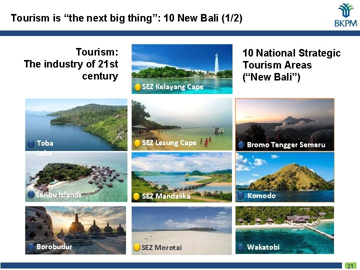 Tourism is “the next big thing”: 10 New Bali (1/2) Tourism: The industry of