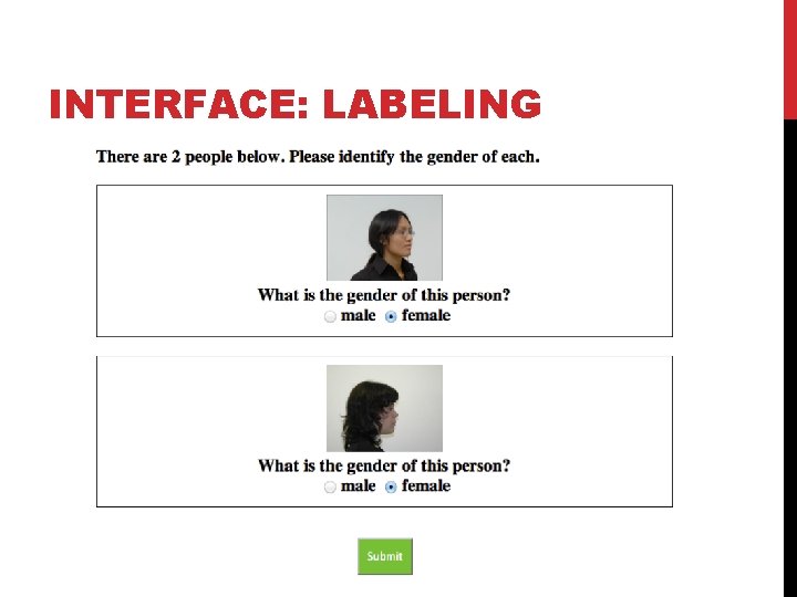 INTERFACE: LABELING 