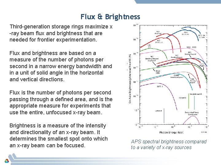 Flux & Brightness Flux and brightness are based on a measure of the number