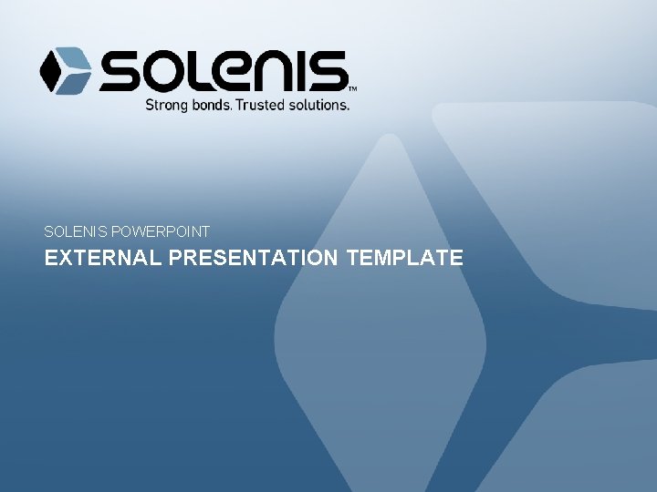 SOLENIS POWERPOINT EXTERNAL PRESENTATION TEMPLATE 