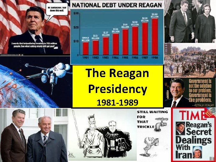 The Reagan Presidency 1981 -1989 