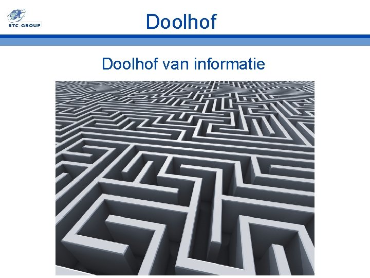 Doolhof van informatie 