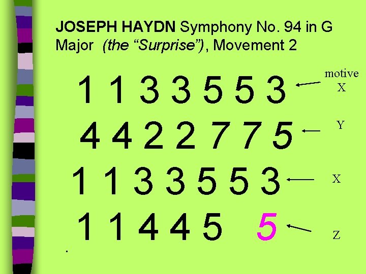 JOSEPH HAYDN Symphony No. 94 in G Major (the “Surprise”), Movement 2 1133553 4422775