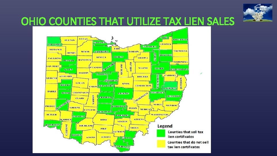 OHIO COUNTIES THAT UTILIZE TAX LIEN SALES 