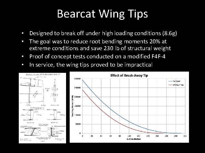 Bearcat Wing Tips • Designed to break off under high loading conditions (8. 6