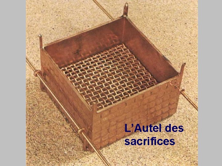 L’Autel des sacrifices 