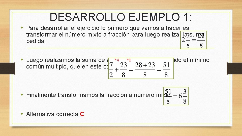 DESARROLLO EJEMPLO 1: • Para desarrollar el ejercicio lo primero que vamos a hacer