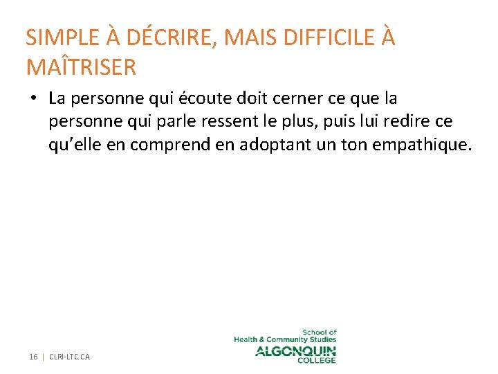La Communication En Fin De Vie Lintention Des