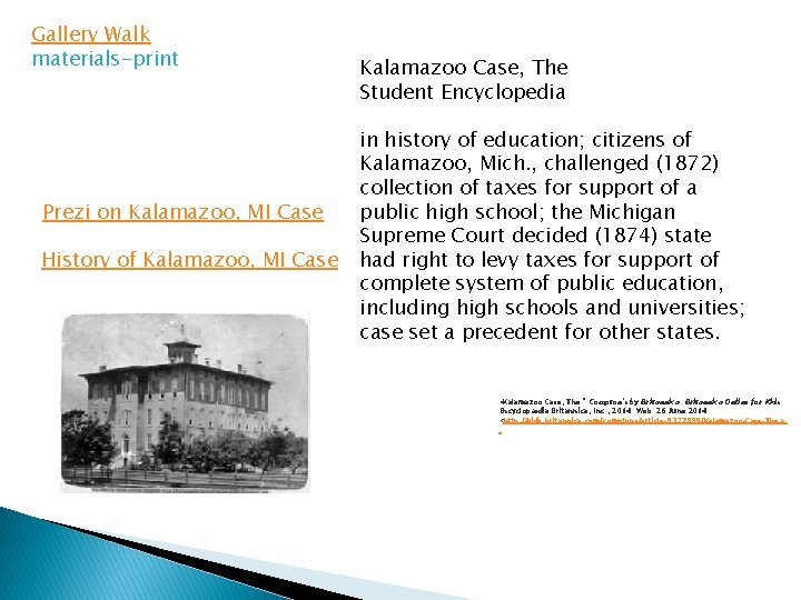 Gallery Walk materials-print Prezi on Kalamazoo, MI Case History of Kalamazoo, MI Case Kalamazoo Gallery Walk materials-print Prezi on Kalamazoo, MI Case History of Kalamazoo, MI Case Kalamazoo