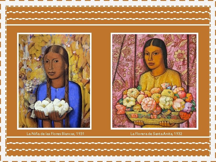 La Niña de las Flores Blancas, 1931 La Florera de Santa Anita, 1932 La Niña de las Flores Blancas, 1931 La Florera de Santa Anita, 1932