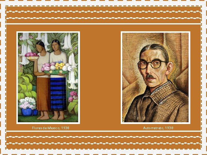 Flores de Mexico, 1938 Autorretrato, 1938 Flores de Mexico, 1938 Autorretrato, 1938