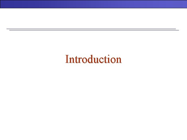 Introduction 