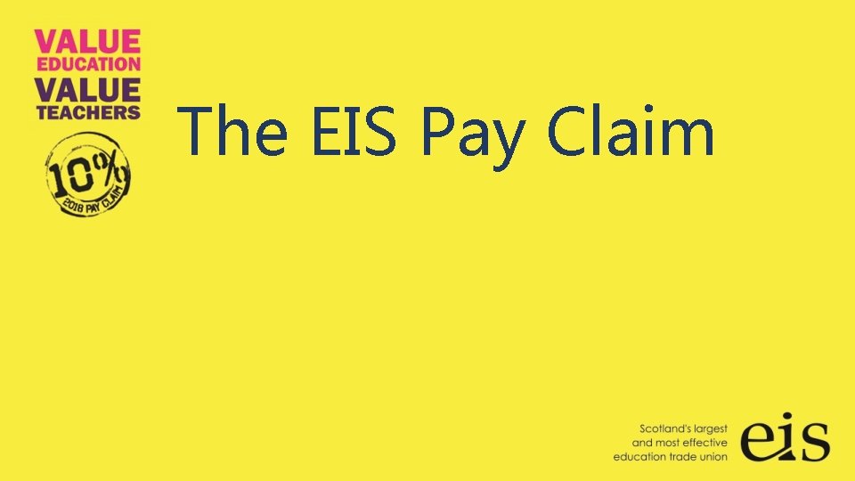 The EIS Pay Claim 