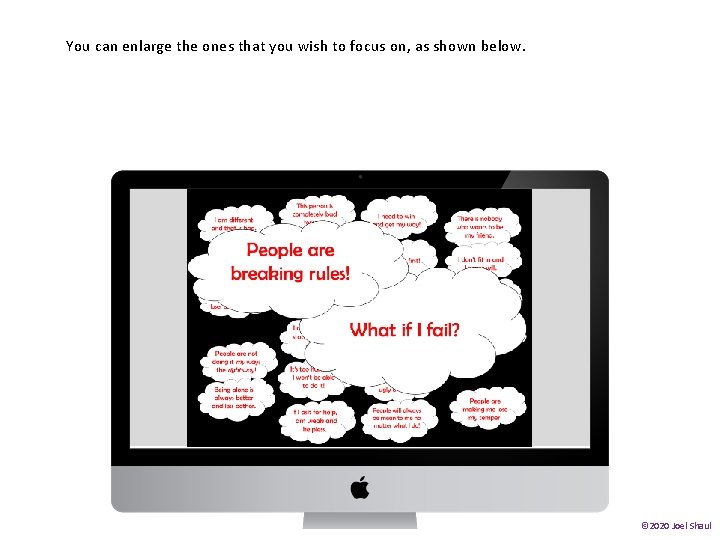 You can enlarge the ones that you wish to focus on, as shown below. You can enlarge the ones that you wish to focus on, as shown below.