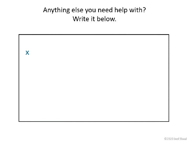 x x