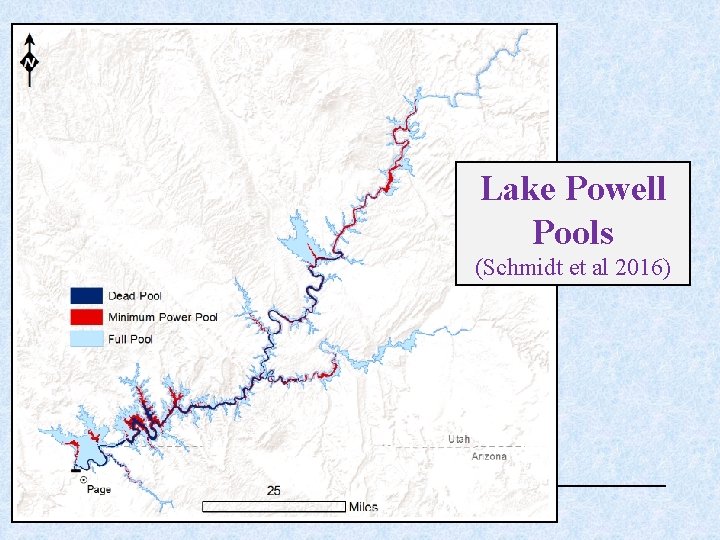 Lake Powell Pools (Schmidt et al 2016) CEE 6490 