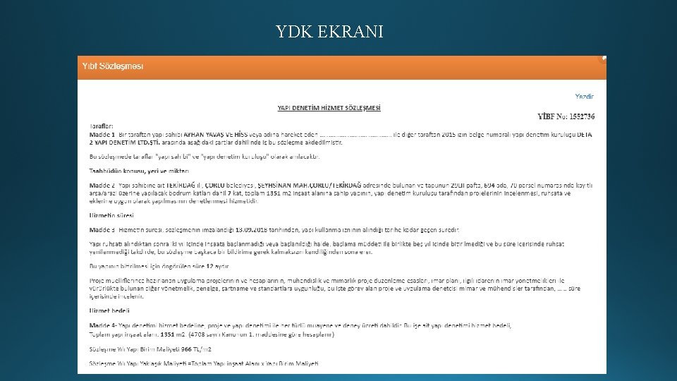 YDK EKRANI 