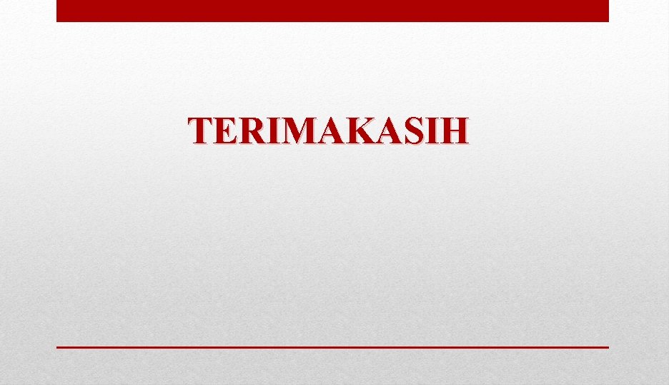TERIMAKASIH 