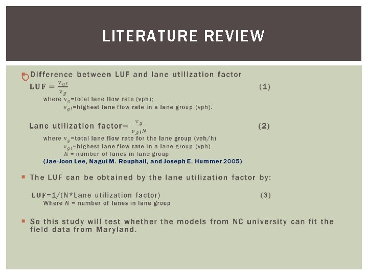 LITERATURE REVIEW 