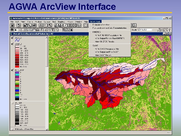 AGWA Arc. View Interface 