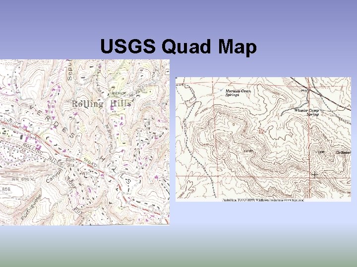 USGS Quad Map 