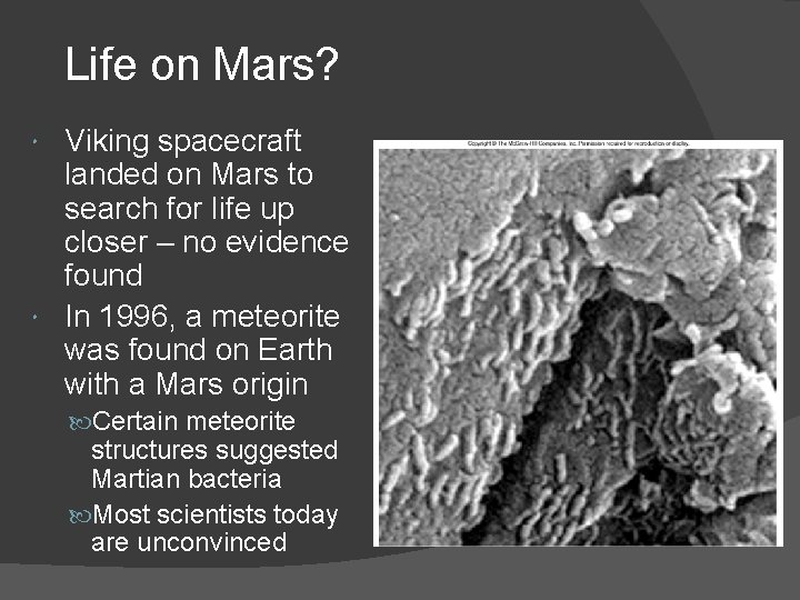 Life on Mars? Viking spacecraft landed on Mars to search for life up closer Life on Mars? Viking spacecraft landed on Mars to search for life up closer