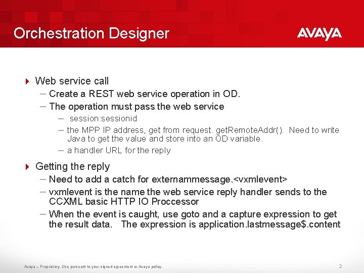 Orchestration Designer 4 Web service call – Create a REST web service operation in