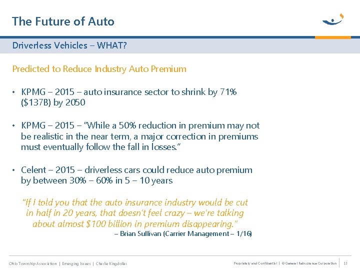 The Future of Auto Driverless Vehicles – WHAT? Predicted to Reduce Industry Auto Premium