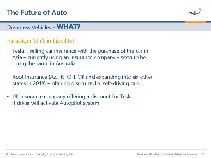 The Future of Auto Driverless Vehicles – WHAT? Paradigm Shift in Liability! • Tesla