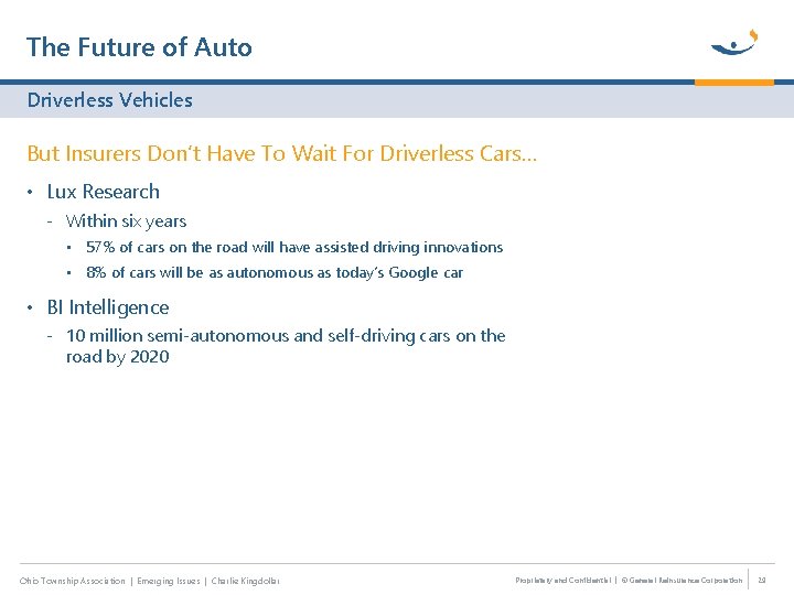 The Future of Auto Driverless Vehicles But Insurers Don’t Have To Wait For Driverless