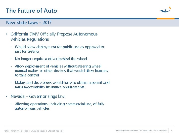 The Future of Auto New State Laws – 2017 • California DMV Officially Propose