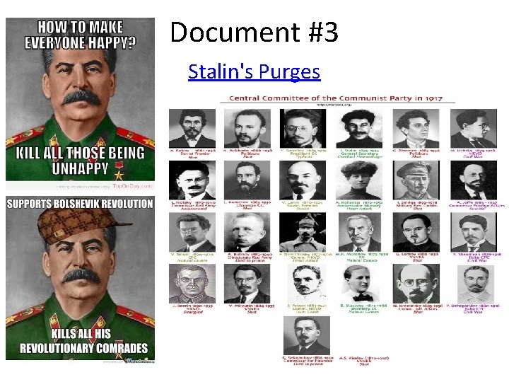 Document #3 Stalin's Purges 