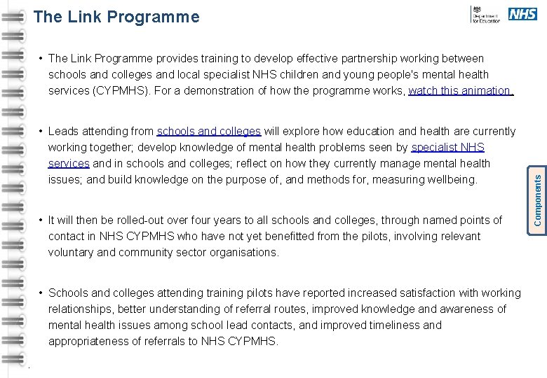 Transforming children and young peoples mental health Welcome