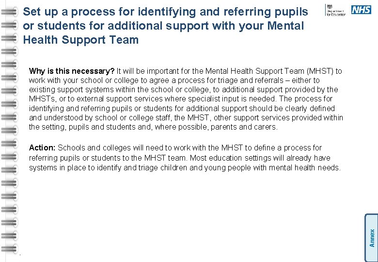 Transforming children and young peoples mental health Welcome