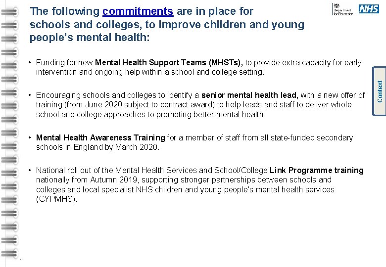 Transforming children and young peoples mental health Welcome