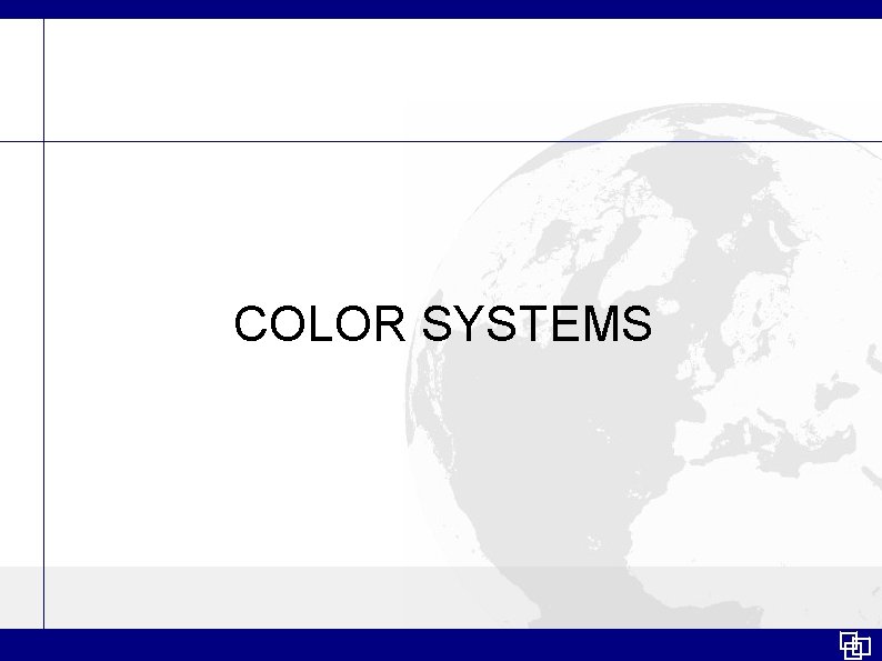 COLOR SYSTEMS 