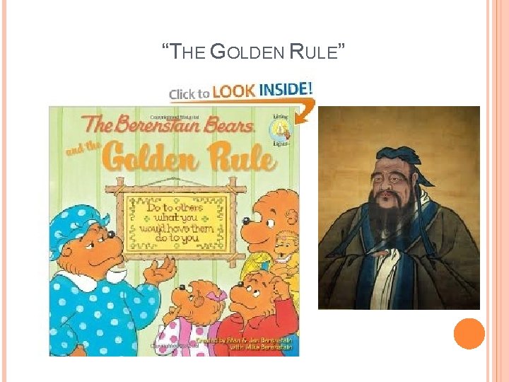 “THE GOLDEN RULE” 