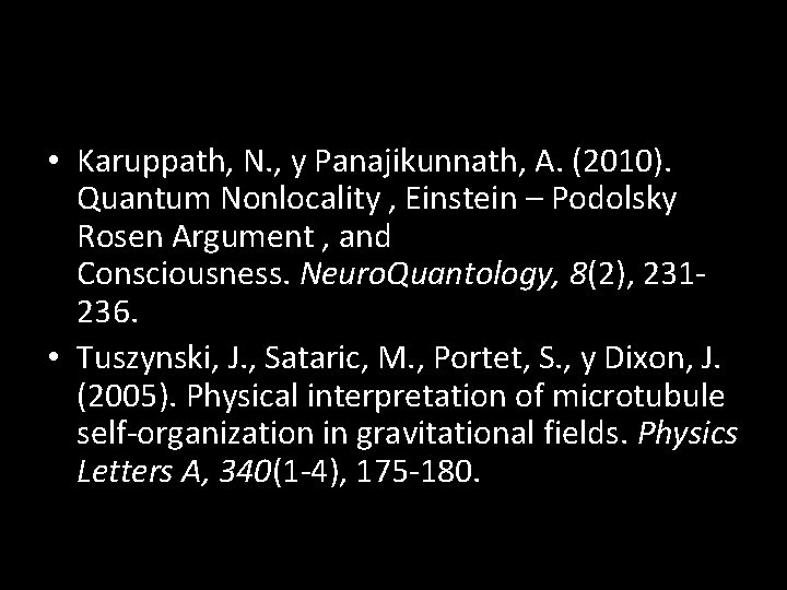  • Karuppath, N. , y Panajikunnath, A. (2010). Quantum Nonlocality , Einstein –