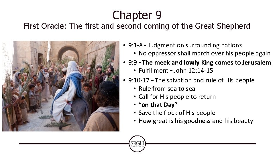 Chapter 9 First Oracle: The first and second coming of the Great Shepherd •