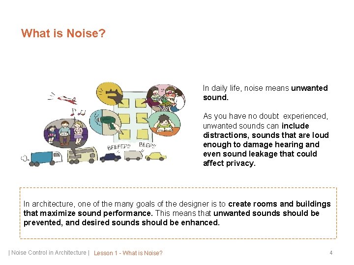 What is Noise? In daily life, noise means unwanted sound. As you have no